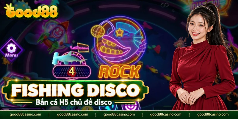 Fishing Disco JDB với mục tiêu Rock and Roll Fish King trên màn chơi.